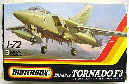 Matchbox 1/72 Panavia Tornado F3 - 65th Sq 229 Operational Conversion Unit RAF Coningsby Sept 1986 (Two Different Aircraft), PK-130 plastic model kit
